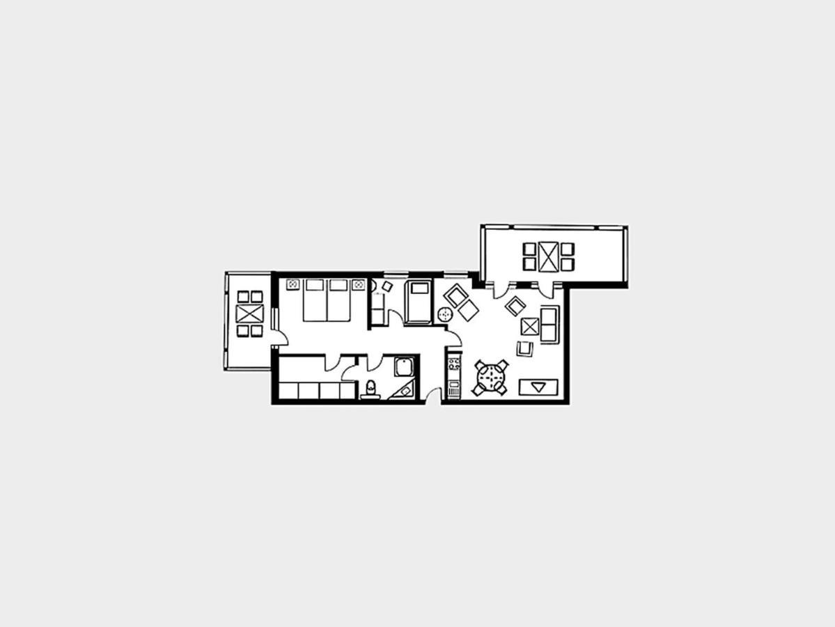 Strandvillen Binz - Ferienwohnung Mit 2 Schlafzimmern Und Balkon Sv-755 Bagian luar foto